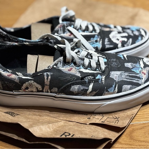 Vans Other - VANS Authentic Era Star Wars Dark Side Planet Hoth limited Size 8 Mens 9.5 women